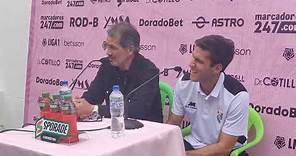 Conferencia de Prensa del DT. Franco Navarro y el jugador Franco Navarro (ADT)