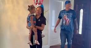 Allyson Felix gets adorable welcome home from daughter after Tokyo Olympics