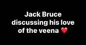 Jack Bruce discussing his love of the veena ❤️ Have you recognise the influence in his bass solos? Watch the full video now: https://youtu.be/REmMeWydBUY 🎶 | Jack Bruce