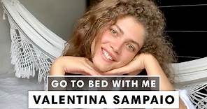 Brazilian Model Valentina Sampaio's Nighttime Skincare Routine | Go To Bed With Me | Harper's BAZAAR