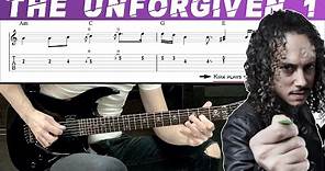 METALLICA - THE UNFORGIVEN 1 (Guitar cover with TAB | Lesson)