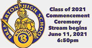 Commencement Ceremony of Bremerton High School's Class of 2021!