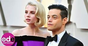 Rami Malek and girlfriend Lucy Boynton stun on the Oscars red carpet