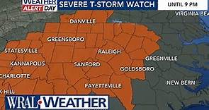 Severe Weather North Carolina: Trees fall, severe thunderstorm warnings, thousands without power
