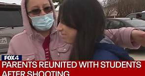 Arlington Lamar High School Shooting: Parents reunited with students after lockdown