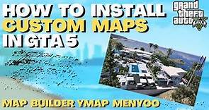 How to Install Custom Map Builder in GTA 5 2023 | Ymap | Villa