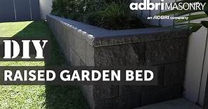 DIY Raised Garden Bed How-to Video | Versawall® Retaining Wall Blocks by Adbri Masonry