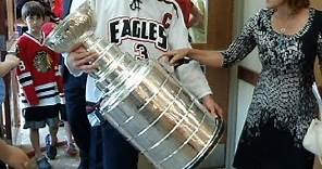 Leddy family celebrates with Stanley Cup