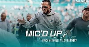 FULL MIKE McDANIEL MIC'D UP FROM WEEK 6 WIN AGAINST CAROLINA PANTHERS | MIAMI DOLPHINS