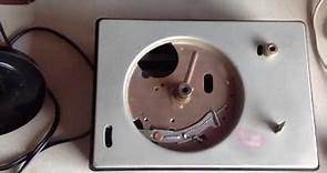 RCA-Victor 45-J-2 Restoration Part One. 45 rpm Record Player