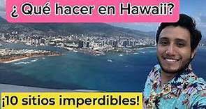 Qué hacer en HAWAII | 10 lugares imperdibles | Guía de viaje | Oahu | #1 Gustavo Eduardo