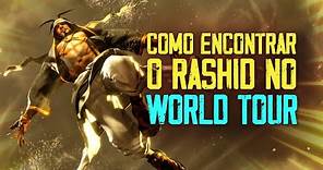 Como ENCONTRAR O RASHID no WORLD TOUR | STREET FIGHTER 6