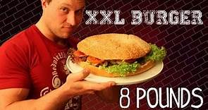 The XXL Burger - 8lb (3.6kg) Burger | Furious Pete