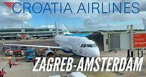 Trip Report | Zagreb - Amsterdam | Croatia Airlines Economy Class | Airbus A320