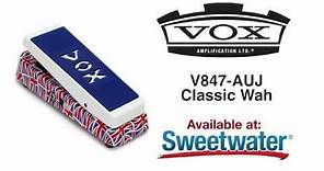 Vox V847-AUJ Classic Wah Reissue Pedal Review - Sweetwater Sound