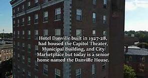 Aerial History of Downtown Danville, Virginia
