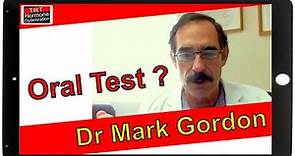 Dr Mark Gordon MD: Oral Testosterone