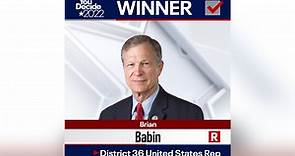 Brian Babin re-elected US House Representative for 36th District of Texas