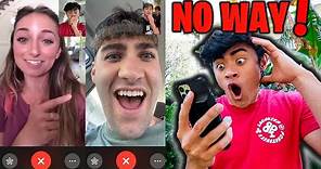 FACETIMING YOUTUBERS and DOING THEIR DARES *FIGHT*