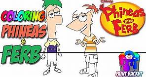 Phineas and Ferb NEW Coloring Page - Disney XD Official Coloring Book