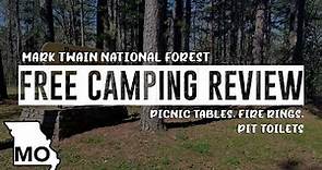 Berryman Campground, Mark Twain National Forest | FREE CAMPGROUND REVIEW