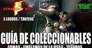 Resident Evil 5 (HD) | Guía de coleccionables (Armas, Emblemas de la BSAA y Tesoros)