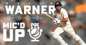 David Warner is Mic'd up for his 100th Test in a Boxing Day special I Fox Cricket