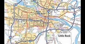 map of Little Rock [ Arkansas ]