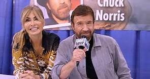 Chuck Norris and his wife Gena O'Kelley