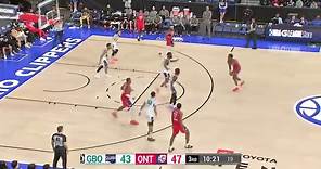 Kobe Brown Records Second TRIPLE-DOUBLE Of The Year In Ontario Win