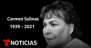 Muere la primera actriz Carmen Salinas tras casi un mes hospitalizada | Noticias Telemundo
