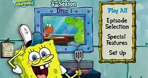 SpongeBob Season 3 - DVD Menu Walkthrough (Disc 1)