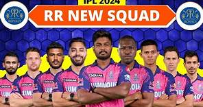 IPL 2024 - Rajasthan Royals Team Full Squad | RR New Squad 2024 | RR Team Players List 2024