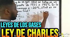 Ley de Charles | Explicación y ejercicios | Leyes de los Gases Ideales