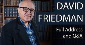 David Friedman | Full Address and Q&A | Oxford Union