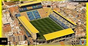 Evolución estadio La Cerámica Villarreal Club de Fútbol