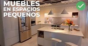 MUEBLES PARA ESPACIOS REDUCIDOS🛌🪑 | IKEA | MOBILIARIO ELEGANTE