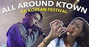 All the Amazing Eats at LA Korean Festival | ALL AROUND K-TOWN