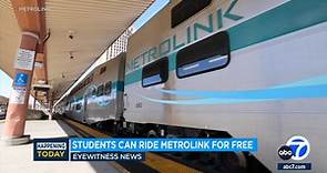Metrolink is now free to students. Here's how to get the pass