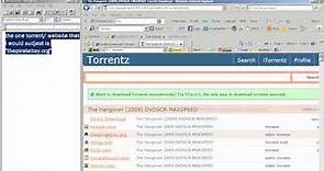 how to download movies using torrentz/utorrent