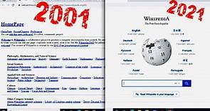 Evolution Of Wikipedia 2001-2021