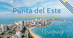 URUGUAY No.1 Destination: Punta del Este City Walking Tour 🇺🇾