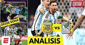 EN VIVO: Argentina derrotó a México 2-0. El Tri definirá su pase ante Arabia Saudita | Catar 2022