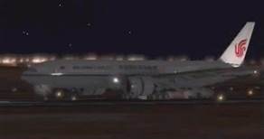 RFS-Real Flight Simulator Boeing 777F Air China Cargo 🇨🇳 Beijing to Madrid Full Landing. #rfs
