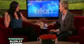 Courteney Cox on The Ellen DeGeneres Show - Full Interview (20.09.10)