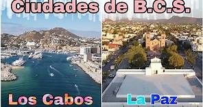 Los 5 Municipios de BAJA CALIFORNIA SUR | La Paz, Los Cabos, Comondú, Mulegé y Loreto (Ciudades)