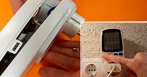 Digital Power Meter Energy - Measuring Socket | Unboxing and disassembly electronic watt meter