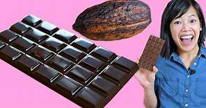 Cocoa POD to CHOCOLATE Bar -- How to Make A DIY Bean-to-Chocolate Bar at Home