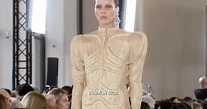 The ✨skeleton 💀dress by Schiaparelli haute couture 24, #fashion #models