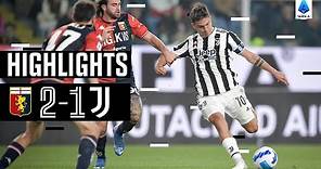 Genoa 2-1 Juventus | Dybala strike not enough at the Marassi | Serie A Highlights